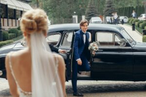 wedding day limousine